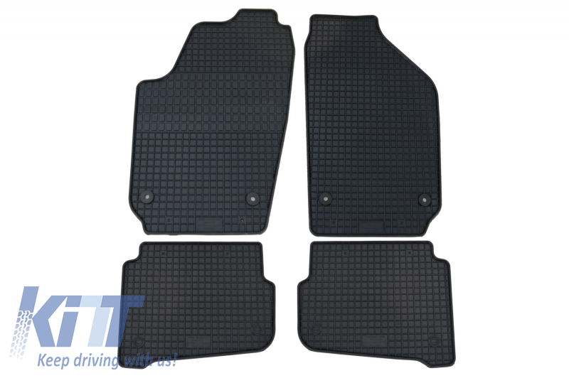 Floor Mat Carpet Graphite suitable for VW Polo (2002-2009) VW Cross Polo (2006-2010)