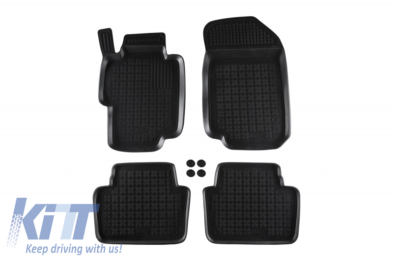 Floor Mats Rubber suitable for HONDA ACCORD VII (2003 - 2008)