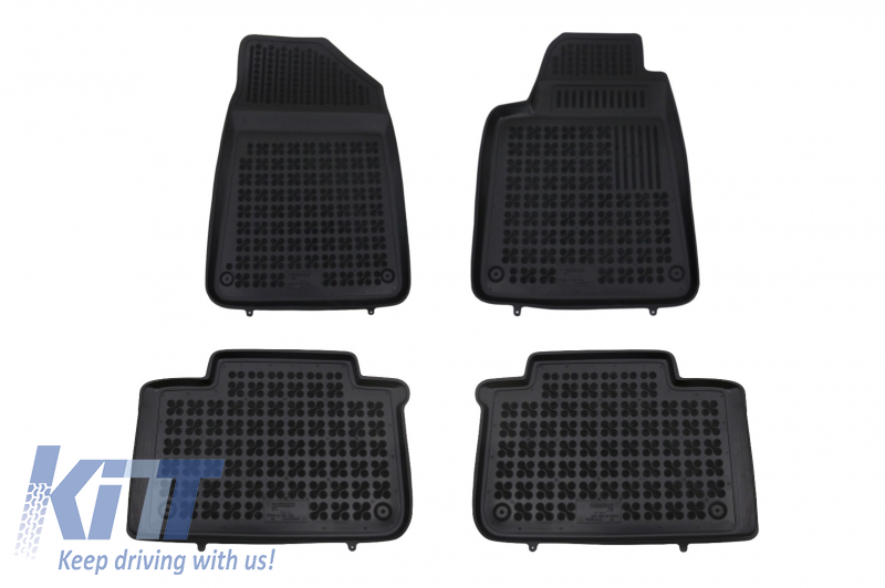 Floor mat black suitable for CITROEN C6 I (2005-2012)