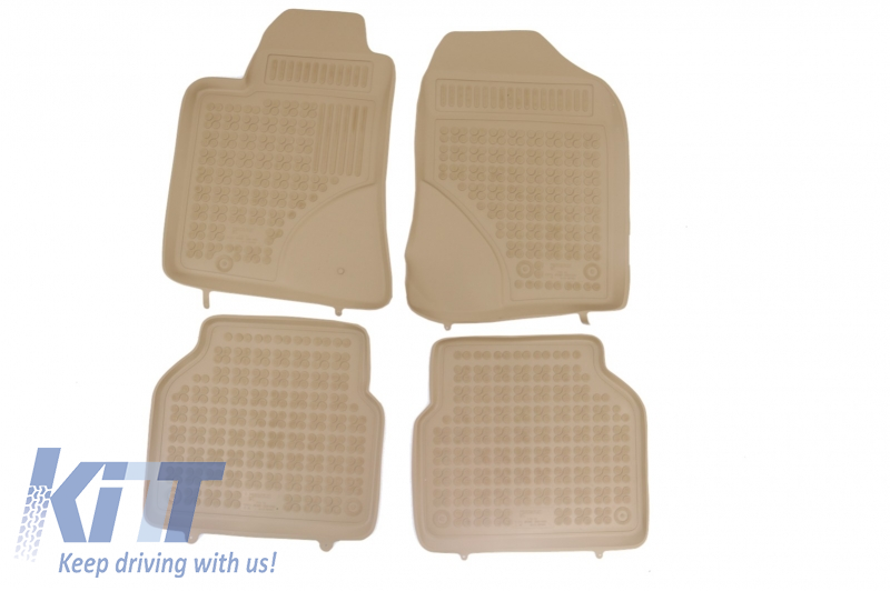 Floor mat Beige suitable for TOYOTA Avensis 2003 - 2009