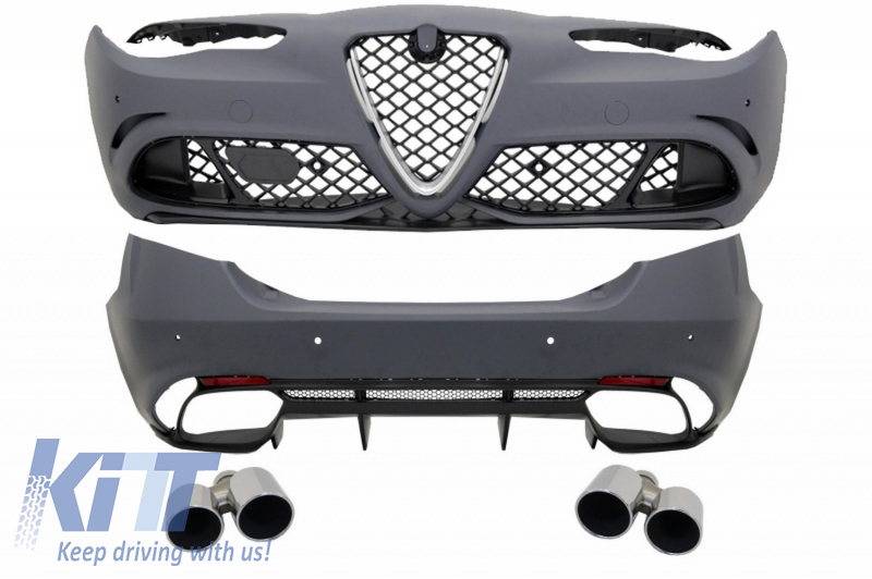 Body Kit suitable for Alfa Romeo Giulia 952 Q4 (2016-Up) Quadrifoglio Racing Design