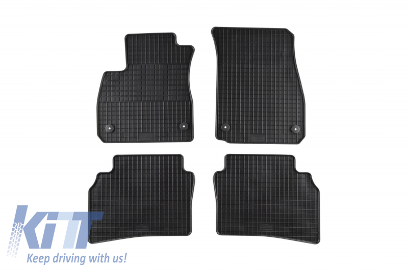 Floor Mat Rubber Black suitable for OPEL Insignia (2017-up)