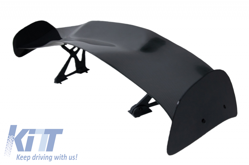 Universal Adjustable Trunk Spoiler Wing GT Design Real Carbon