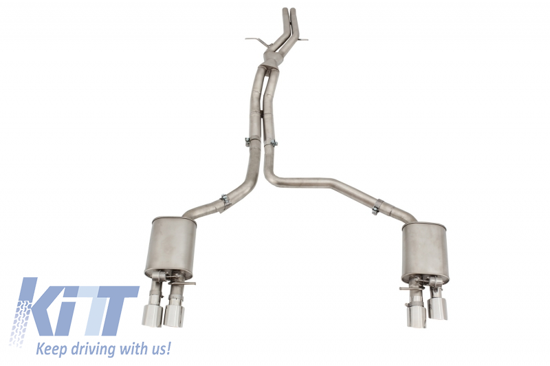 Complete Exhaust System suitable for Audi A7 4G (2010-2018) Petrol Engine 2.5L/2.8L/2.0T/1.8T/3.0T with Valvetronic