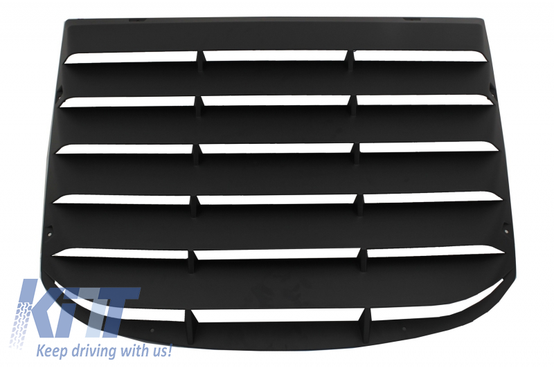 Rear Window Louvers suitable for Ford Mustang Mk6 VI Sixth Generation (2015-2019) PFT Style Cover Sun Shade