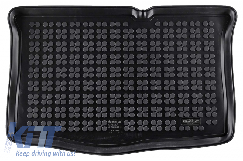 Trunk Mat Rubber Black suitable for HYUNDAI i20 II (2014-)