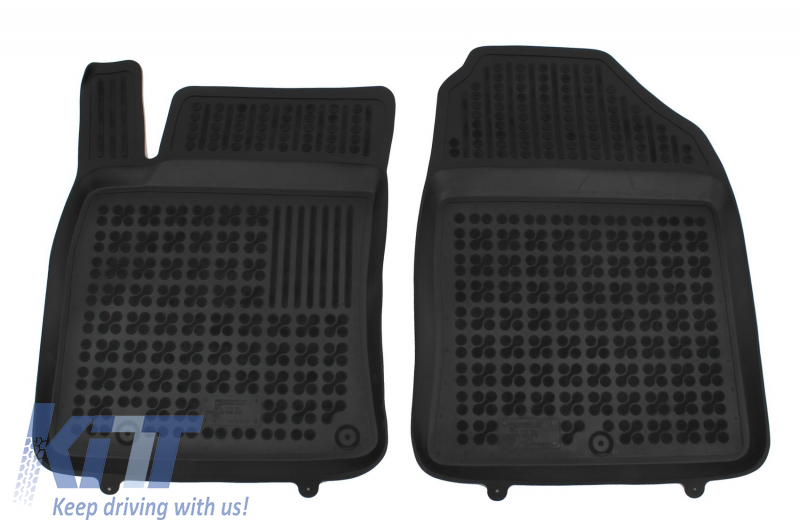Floor mat Black suitable for FORD Transit Connect II (2013-)