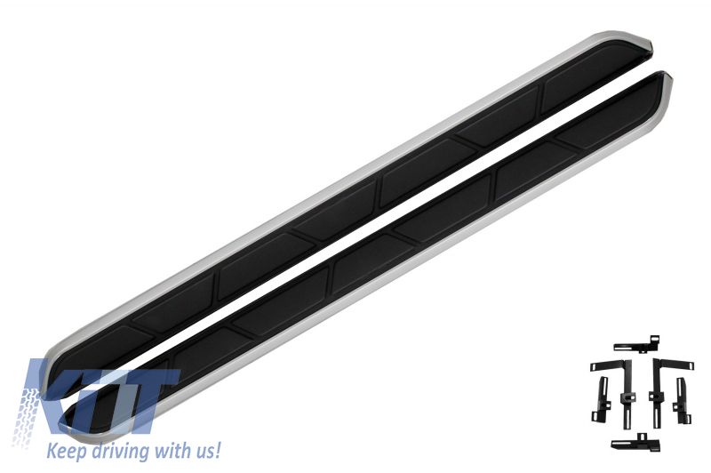 Running Boards Side Steps suitable for VW T-ROC SUV 5 Door (2017-Up)