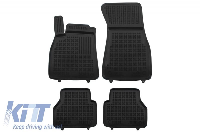 Floor mat black suitable for Audi A6 V C8 2018 -
