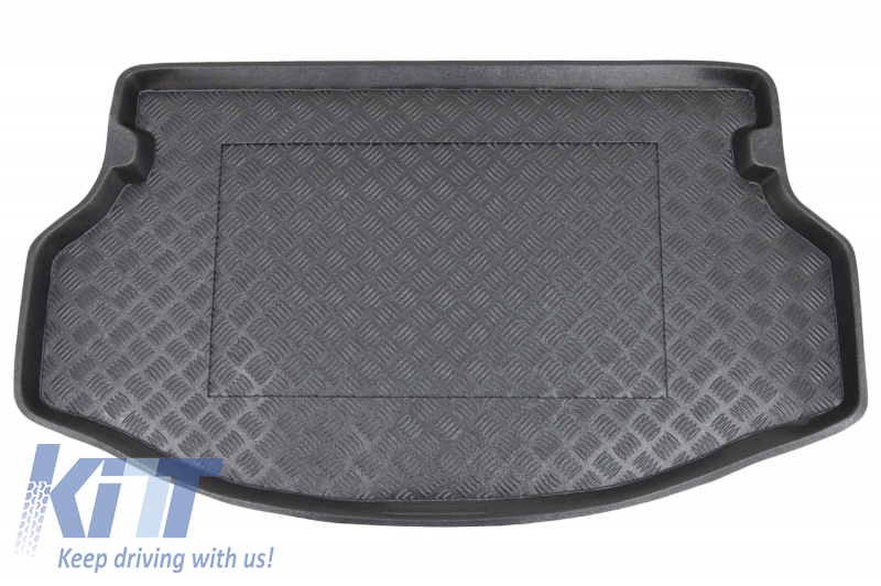 Trunkszőnyeg nem slip nélkül, amely alkalmas a Toyota RAV4 IV Facelift-re (2015-2018) hibrid