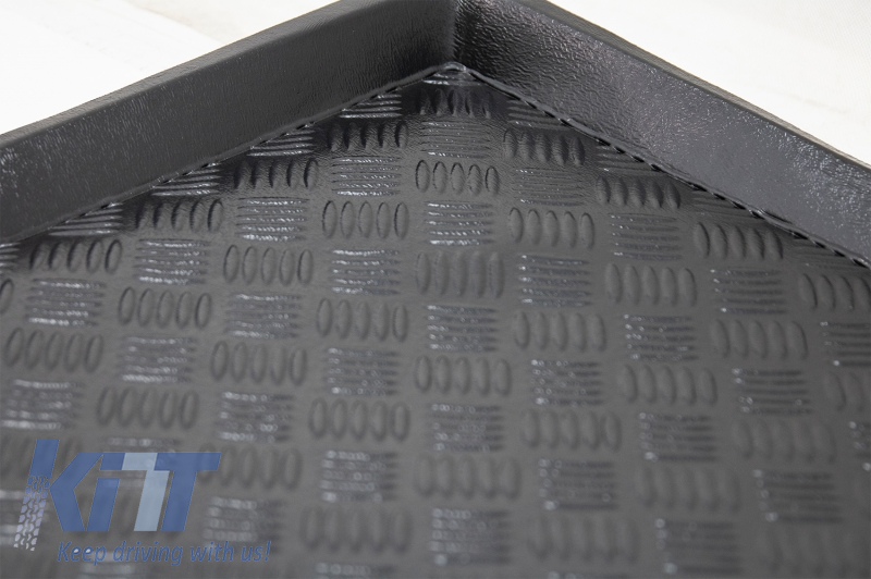 Trunk Mat without NonSlip suitable for Ford Focus MK4 Station Wagon (2018-up) with an irregular size spare tire