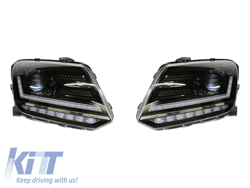 Osram LEDriving Full LED Headlights suitable for VW Amarok (2010-up) Dynamic Sequential Turning Lights Black