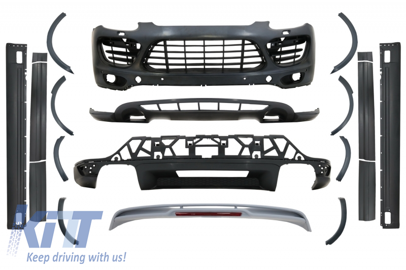 Complete Body Kit suitable for Porsche Cayenne 92A (2011-2014) Conversion to GTS Design