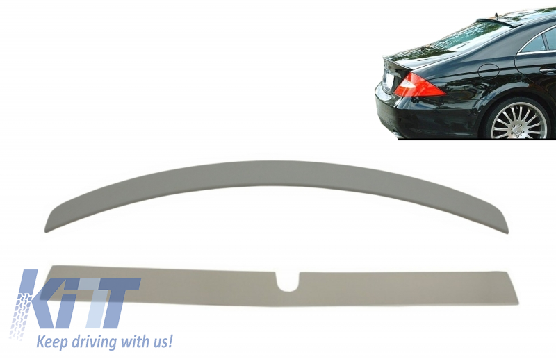 Trunk Spoiler and Roof Spoiler suitable for Mercedes CLS Class W219 (2005-2008)