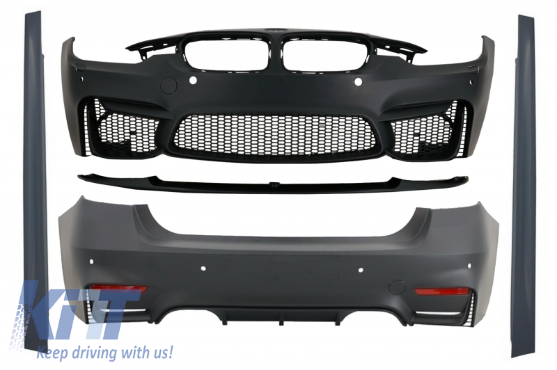 Complete Body Kit suitable for BMW F30 (2011-2019) EVO II M3 CS Style Without Fog Lamps