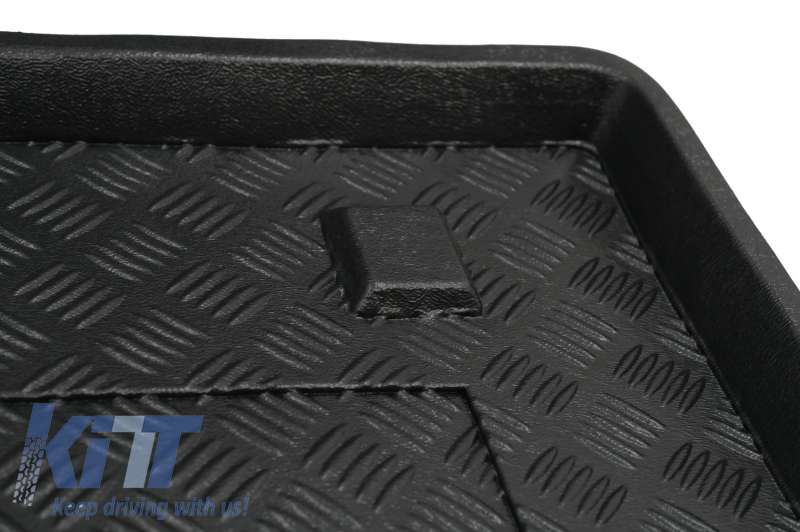 Black Trunk Mat without NonSlip suitable for Renault KOLEOS I (2008-2016)