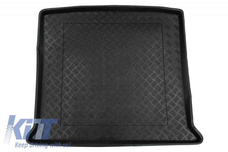 Trunk Mat without NonSlip suitable for VW TOURAN II (2015-up) Black