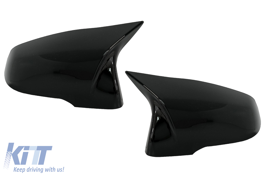 Mirror Covers suitable for BMW X1 F48 Pre & LCI X1 xDrive25e (06.2015-up) Active Tourer F45 Pre & LCI (2014-up) Gran Tourer F46 (06.2015-up) Piano Black M Design