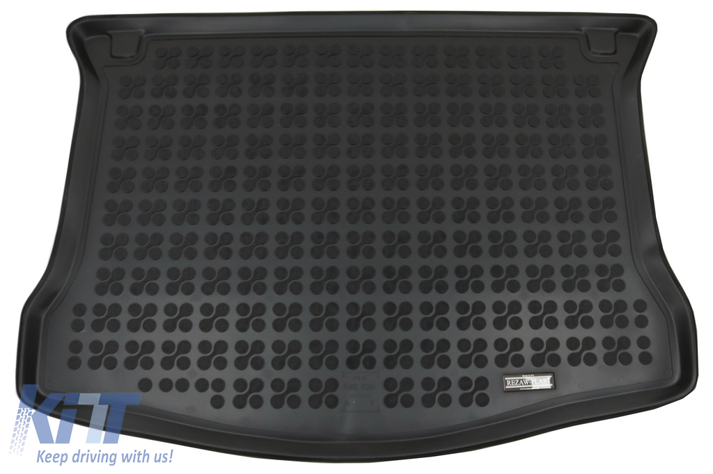 Rubber Trunk Mat Black suitable for Ford Kuga I (2008-2012)