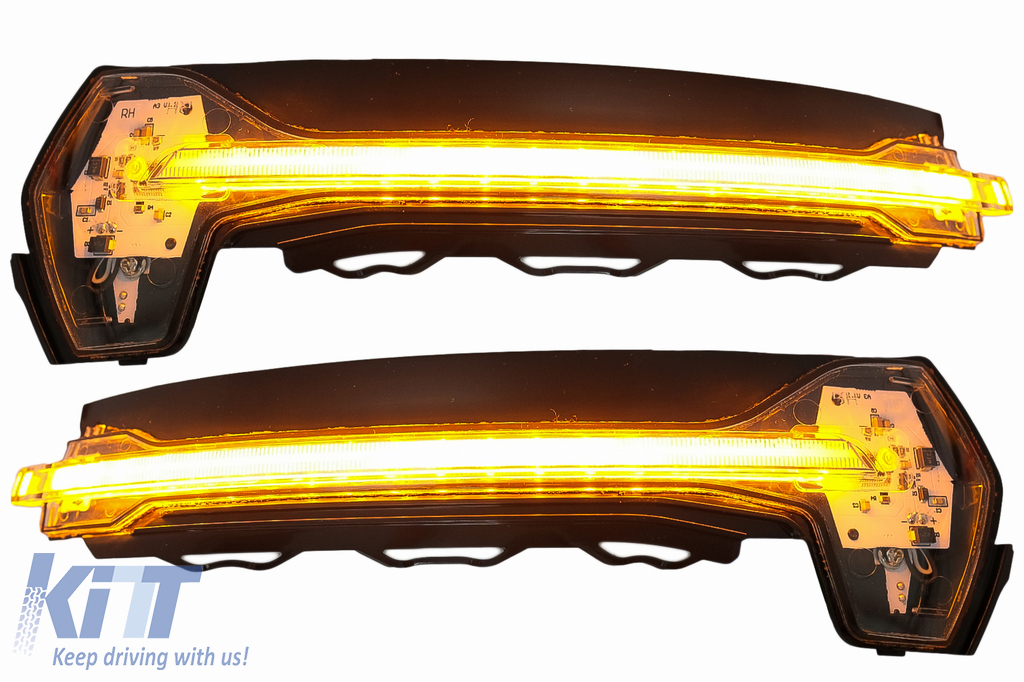 Osram Dynamic Full LED Mirror Indicators LEDriving DMI suitable for Audi A3 S3 8V (2013-) RS3 8VA (2015-) White