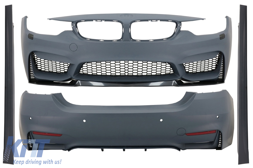 Complete Body Kit suitable for BMW 4 Series F36 (2013-up) M4 Look Gran Coupe Without Fog Lights