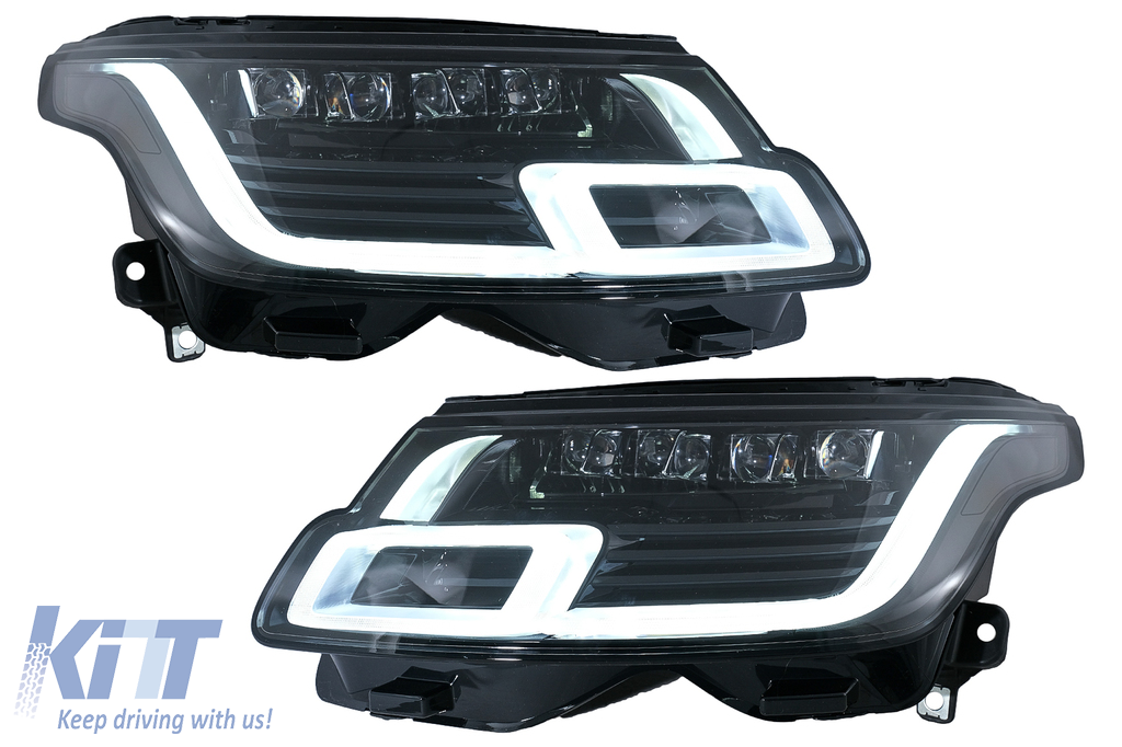 Full LED Headlights suitable for Land Range Rover IV Vogue SUV L405 (2013-2017) Conversion to 2018-up