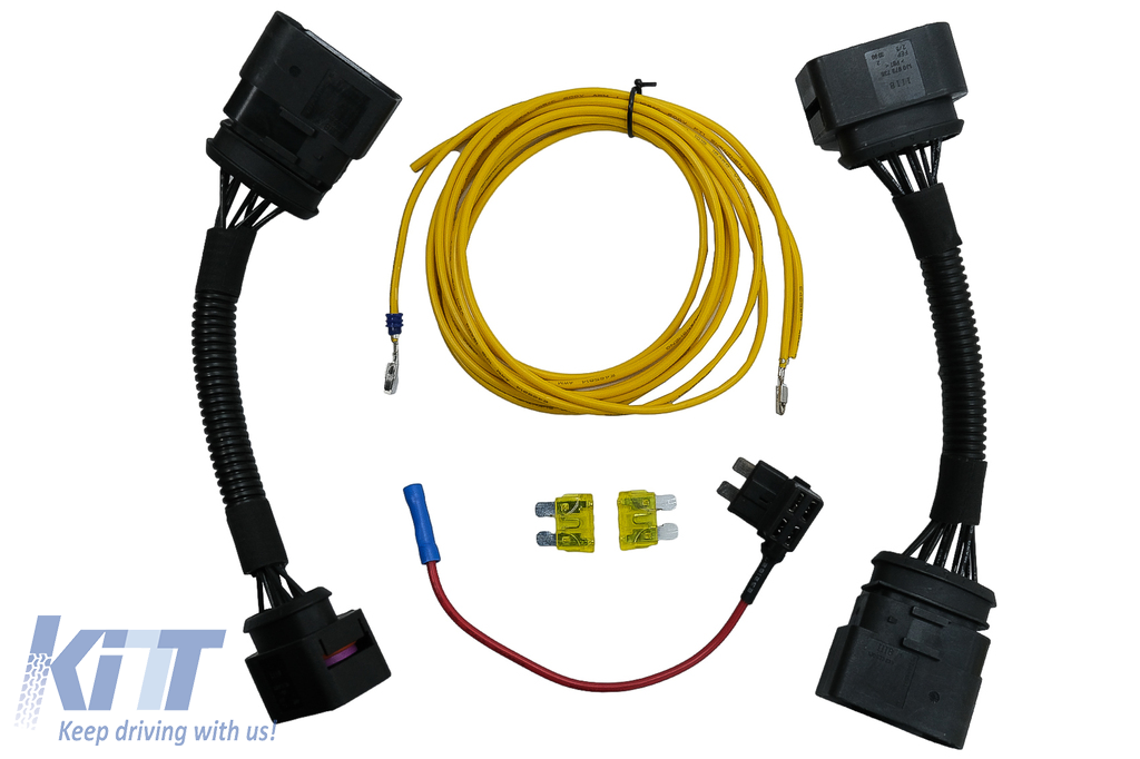 Headlight Conversion Adaptor Harness Wiring suitable for VW Transporter T5 (2003-2009) To T5.1 Facelift
