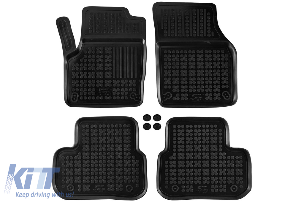 Rubber Floor mat Black suitable for Land Rover Discovery Sport L550 (2014-Up)