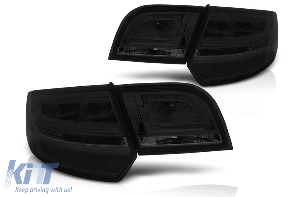 LED Taillights suitable for Audi A3 8P Sportback (2004-2008) Smoke