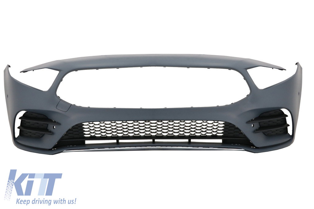 Front Bumper suitable for Mercedes A-Class W177 Hatchback / V177 Sedan (2018-Up) A35 Design