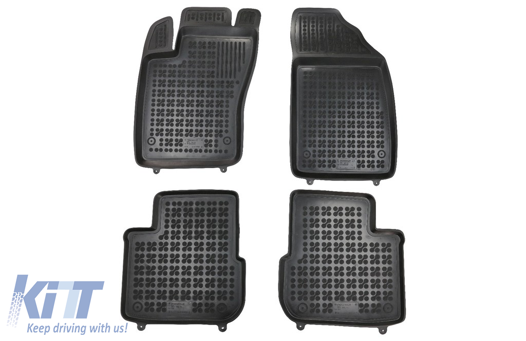 Floor Mat Rubber Black suitable for Fiat TIPO Sedan (2015-)