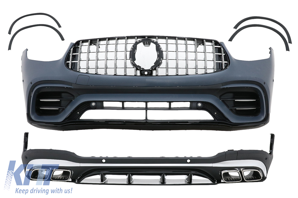 Body Kit suitable for Mercedes GLC SUV Facelift X253 (2020-Up) GLC63 Design