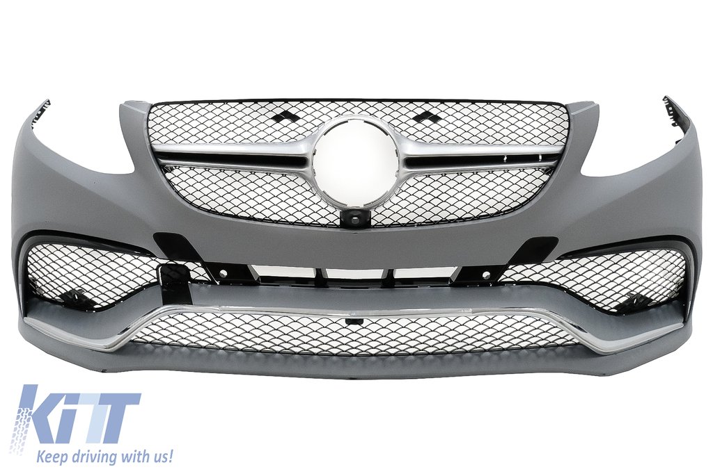 Front Bumper suitable for Mercedes GLE Coupe C292 (2015-2019) GLE63 Design