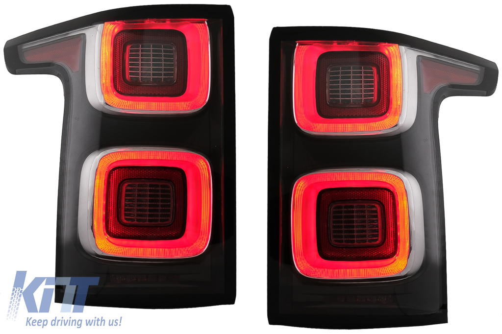 Full LED Taillights suitable for Range Rover Vogue L405 (2013-2017) Facelift Design Red