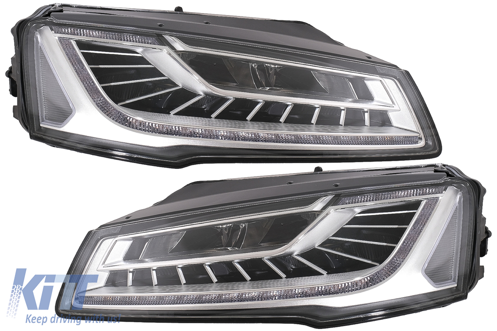 Headlights Full LED suitable for Audi A8 Sedan Facelift 4H D4 (2014-2017) Matrix Design Sequential Dynamic Signal
