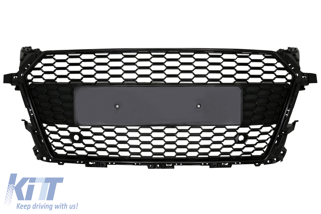 Front Grille suitable for Audi TT FV 8S (2015-2017) RS Design Black