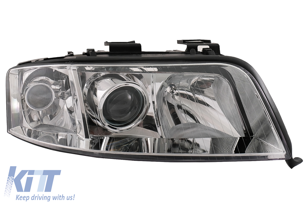 Headlight suitable for Audi A6 4B C5 (2001-2004) Limo Avant Chrome RIGHT