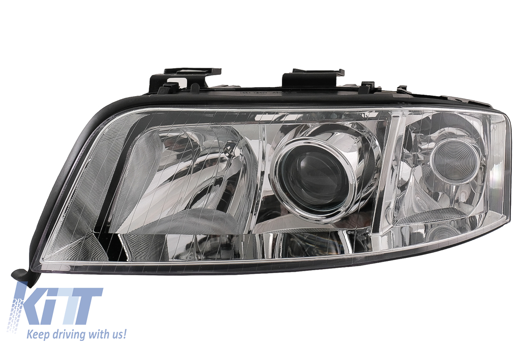 Headlight suitable for Audi A6 4B C5 (2001-2004) Limo Avant Chrome LEFT