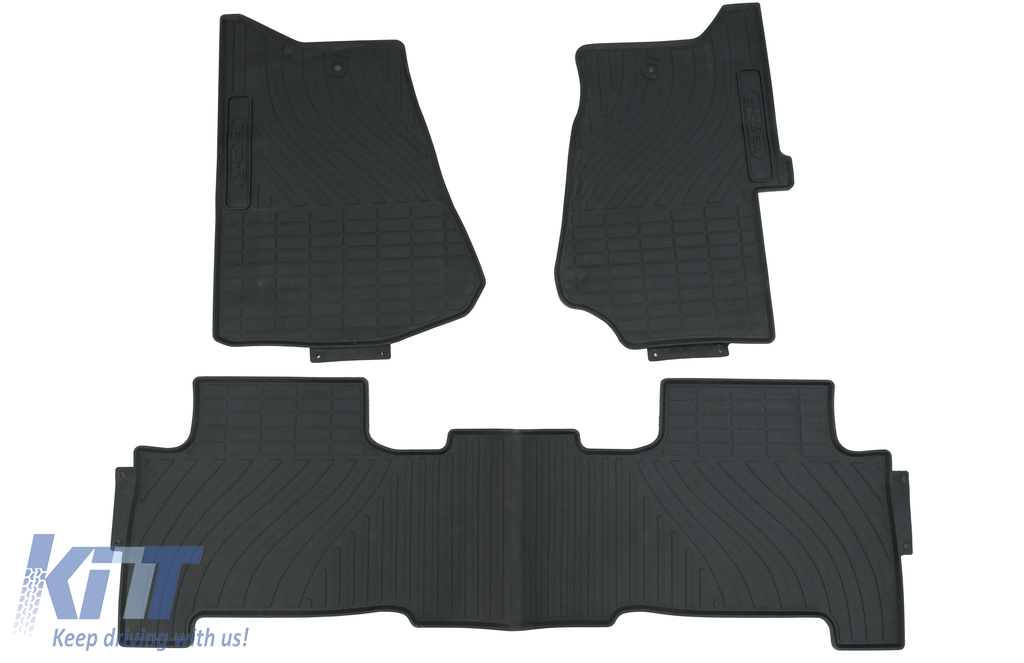 Premium Tenzo-R Floor Mat Rubber Black suitable for Land Range Rover Sport L320 (2005-2013)