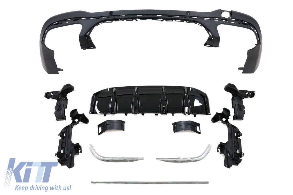 Body Kit suitable for Mercedes GLC SUV Facelift X253 (2020-Up) GLC63 Design Chrome