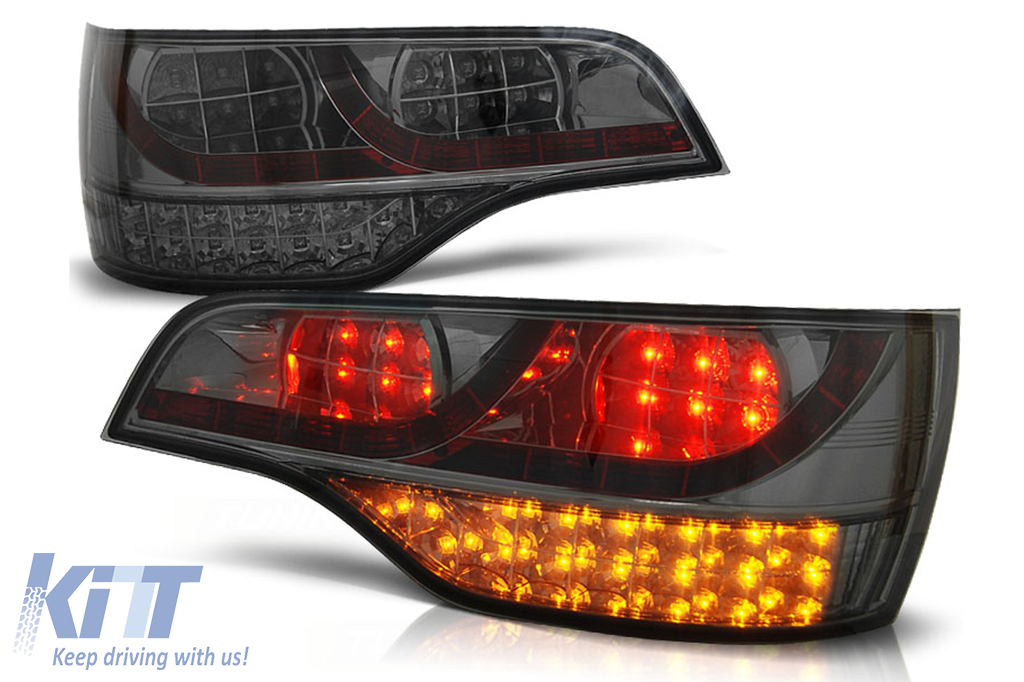LED Taillights suitable for Audi Q7 (2006-2009) Smoke