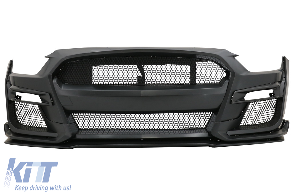 Front Bumper suitable for Ford Mustang Mk6 VI Sixth Generation (2015-2017) GT500 Design
