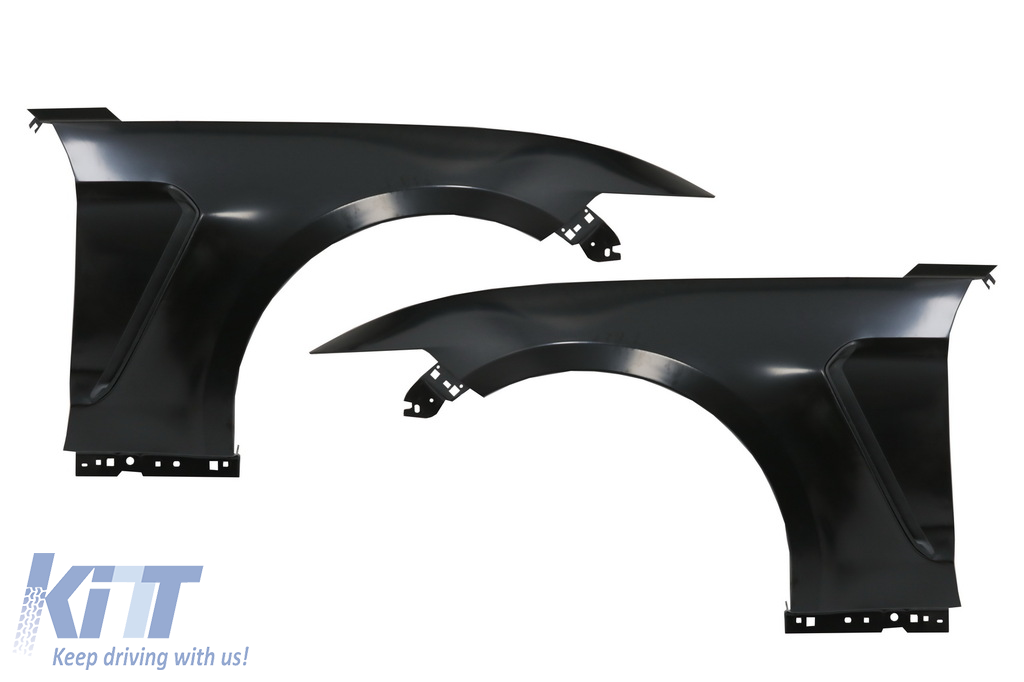 Front Fenders suitable for Ford Mustang Mk6 VI Sixth Generation (2015-2017) GT350 Design