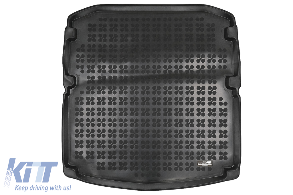 Trunk szőnyeggumi fekete, amely alkalmas a Skoda Octavia IV Liftback-hez (2019-Up)
