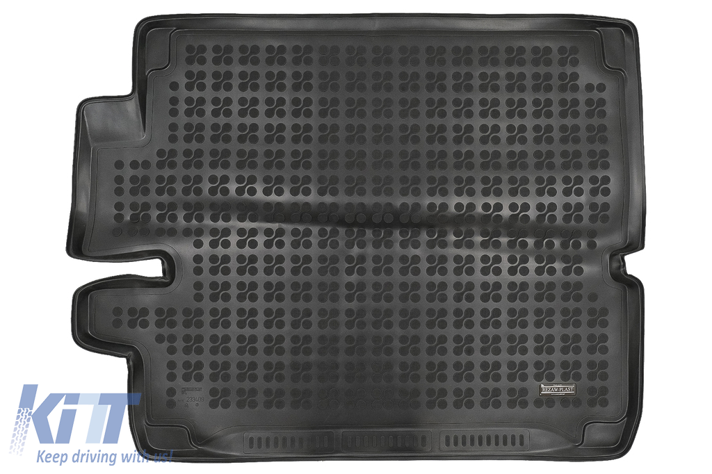 Trunk Mat Rubber Black suitable for Land Rover Discovery V L462 (2017-up)