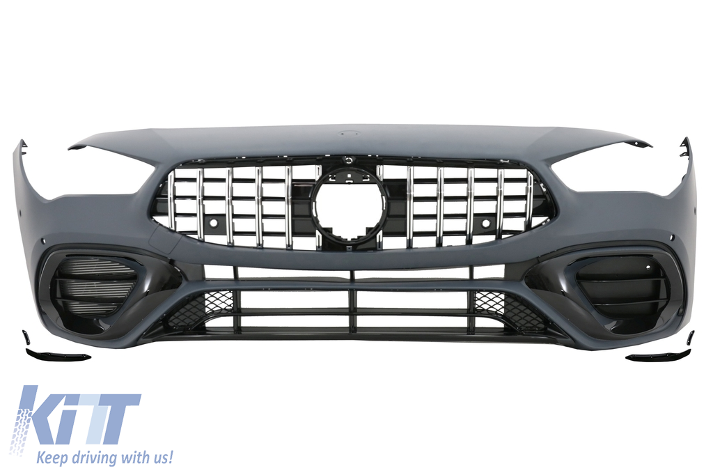 Front Bumper suitable for Mercedes CLA C118 Sedan X118 Shooting Brake (2019-up) CLA45 Design
