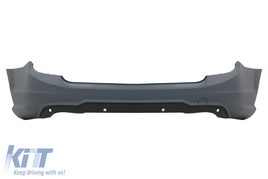 Rear Bumper suitable for Mercedes C-Class S204 Station Wagon 5 Doors (2007-2014) C63 Design