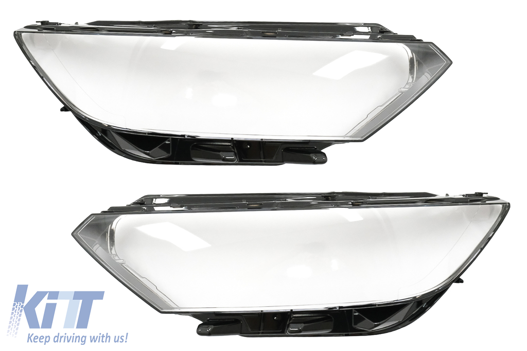 Headlights Lens Glasses suitable for VW Passat B8 3G (2015-2019) Clear