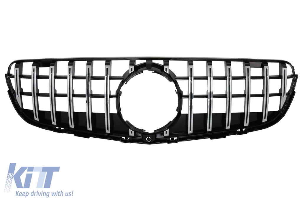 Front Central Grille suitable for Mercedes GLC X253 C253 (2015-2018) GT R Panamericana Look