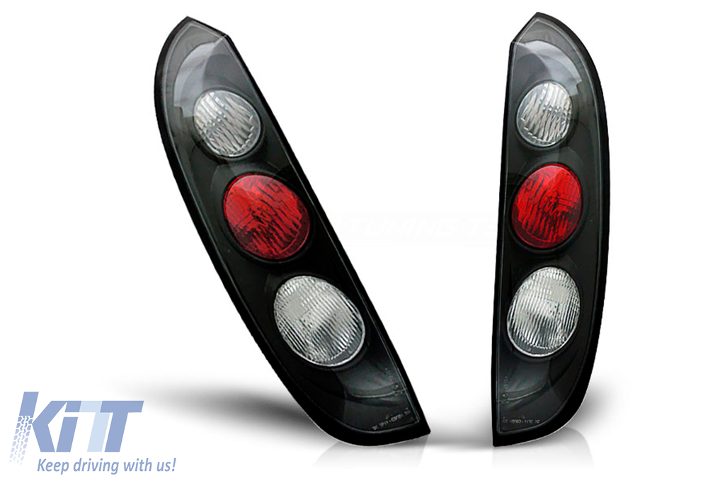Taillights suitable for Opel Corsa C (2001-2007) Black